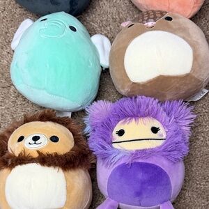 Charming 8pc Plush Animal Toy Set